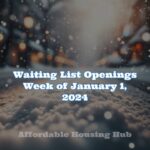 open section 8 waiting list 2024